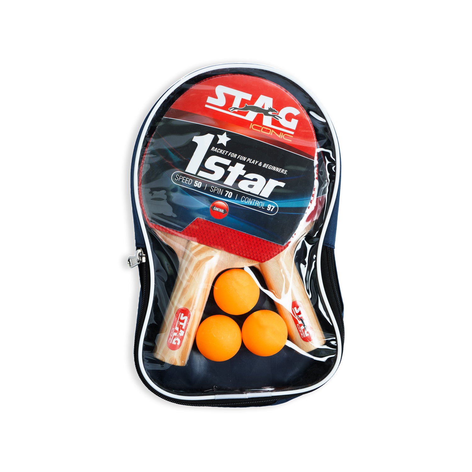 Perceptible Depender de restaurante STAG 1 STAR Professional Table Tennis (T.T) Set Orange
