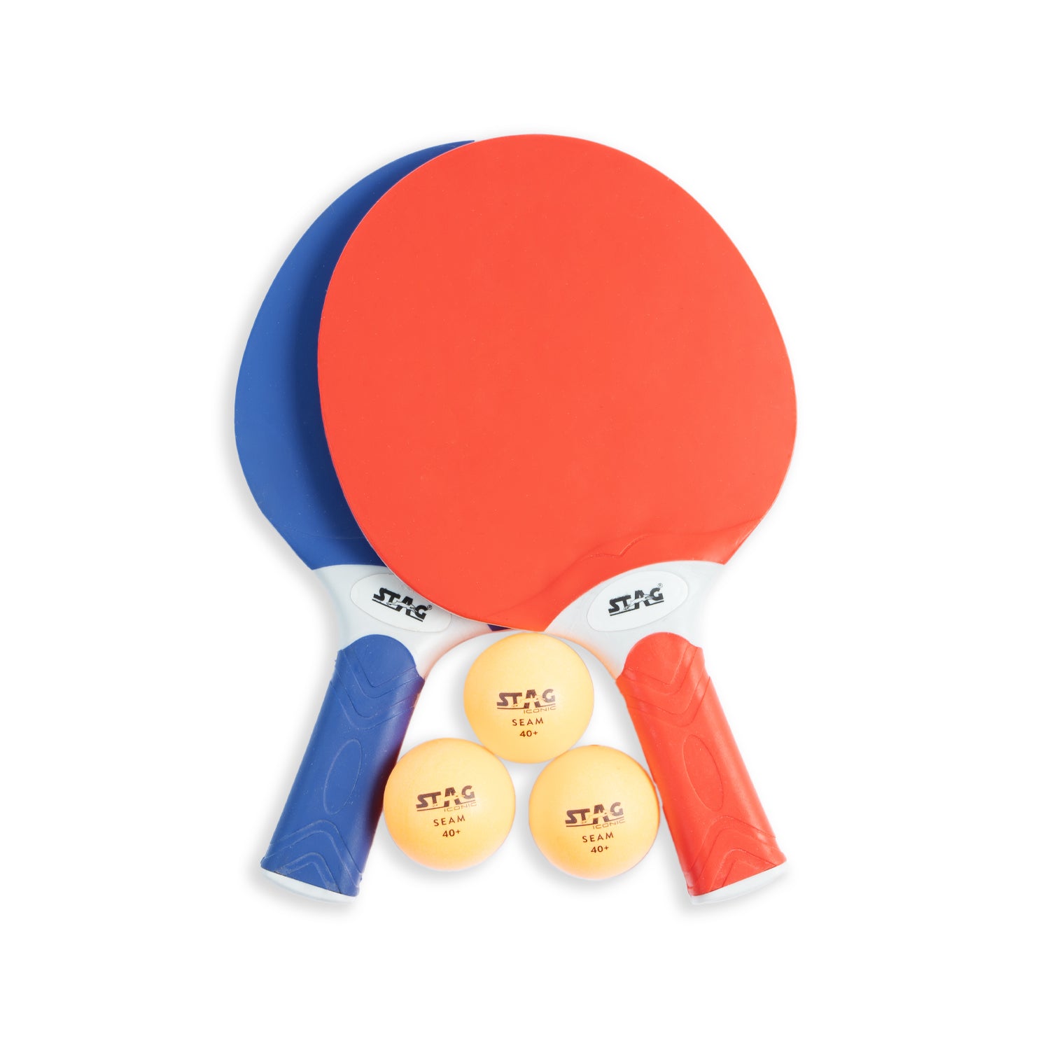 STAG Outdoor & Indoor Table Tennis Playset (2 Outdoor Racket and 3 Balls)