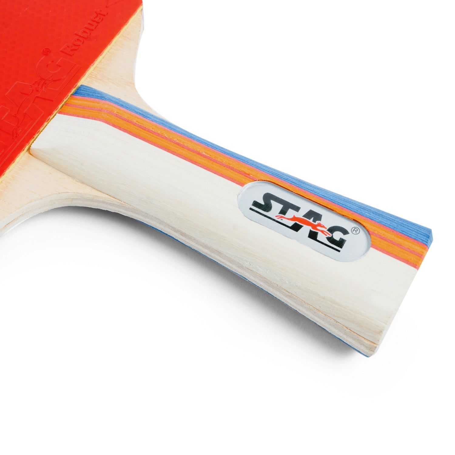 STAG 5 Star Table Tennis (T.T) Racquet| Premium ITTF Approved Rubber| Beginner-Intermediate Series T.T Racquet