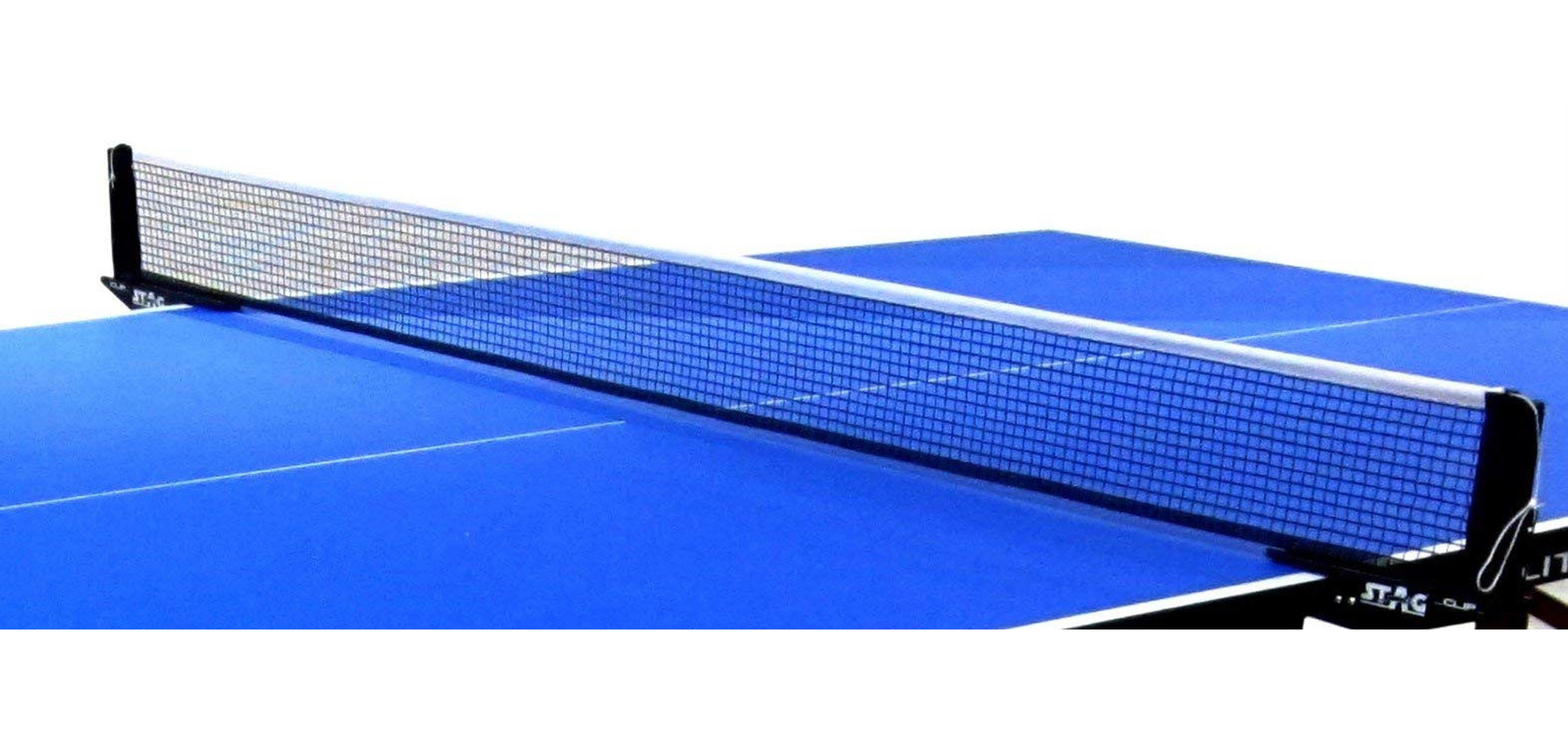 Stag Iconic Table Tennis Net Only | Quick Easy Setup | Indoor & Outdoor Compatible on Standard Size Table | Ping Pong Table Net Only