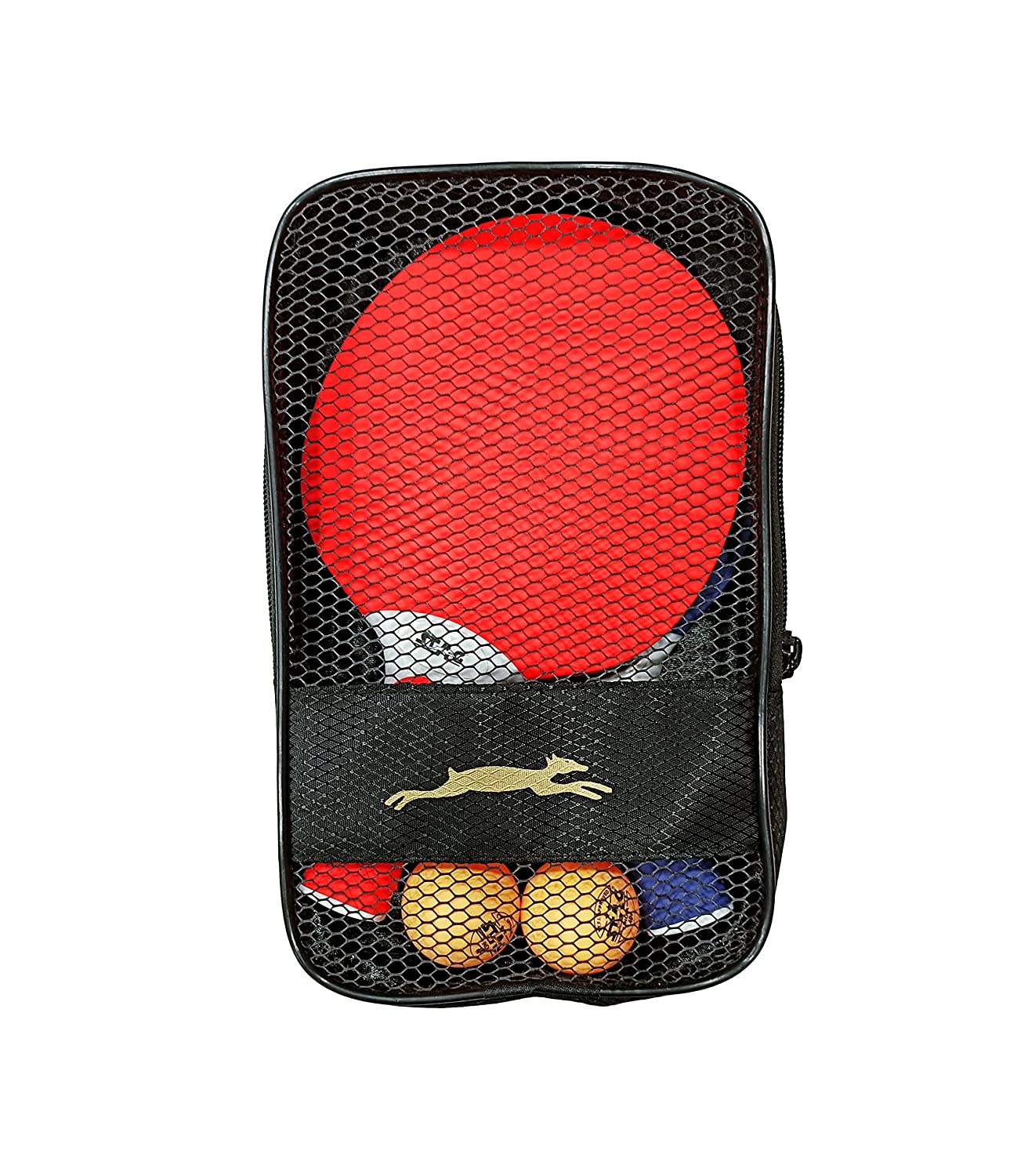 STAG Outdoor & Indoor Table Tennis Playset (2 Outdoor Racket and 3 Balls)
