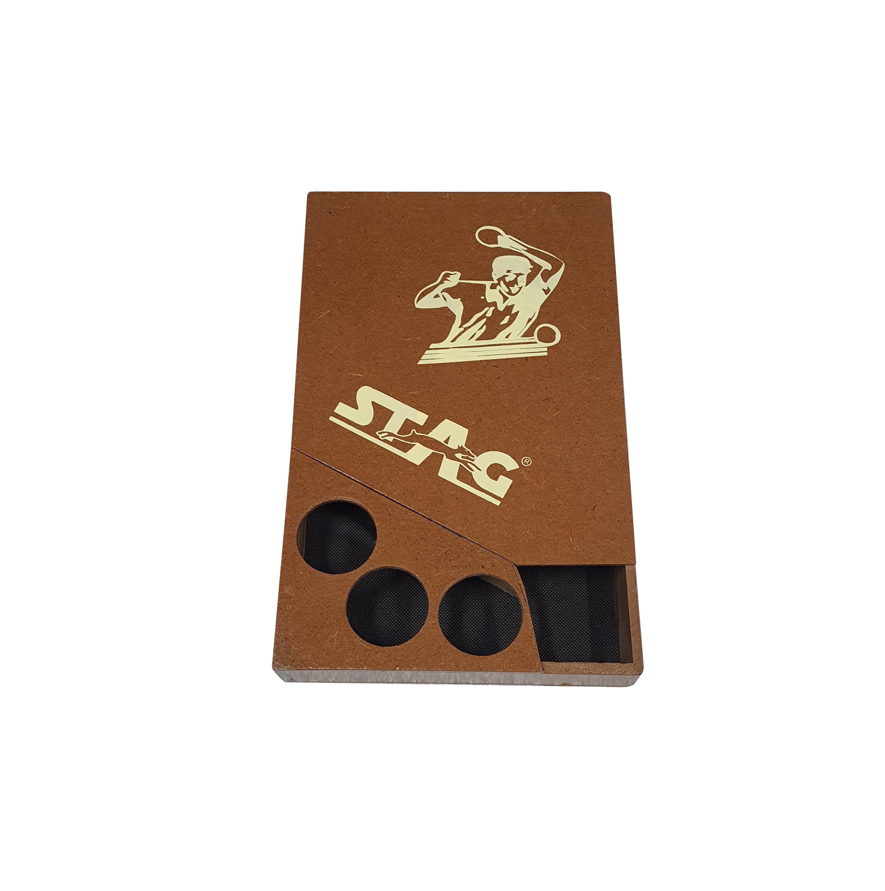 STAG TABLE TENNIS CASE WITH WOODEN BOX