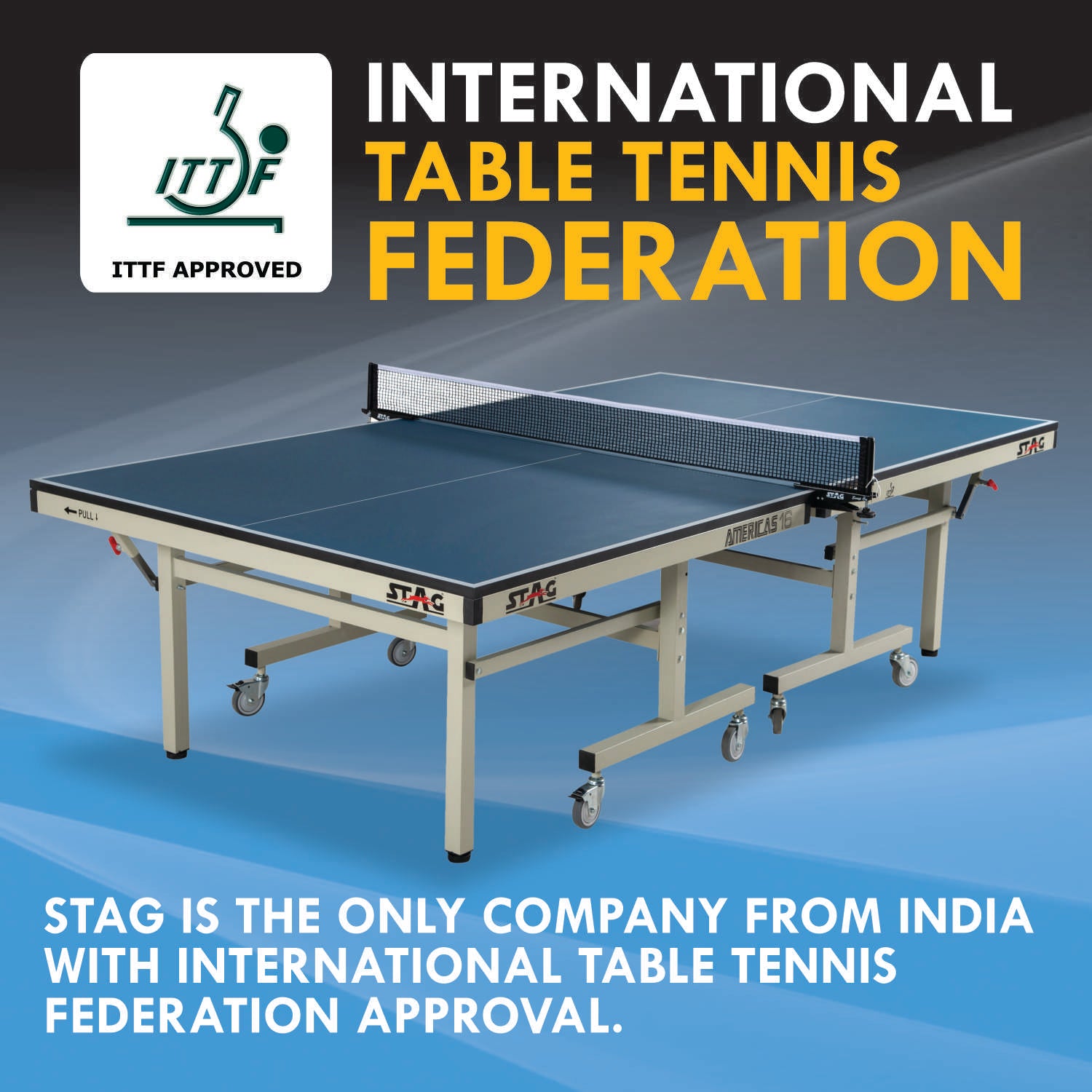 Stag Americas Table Tennis Table