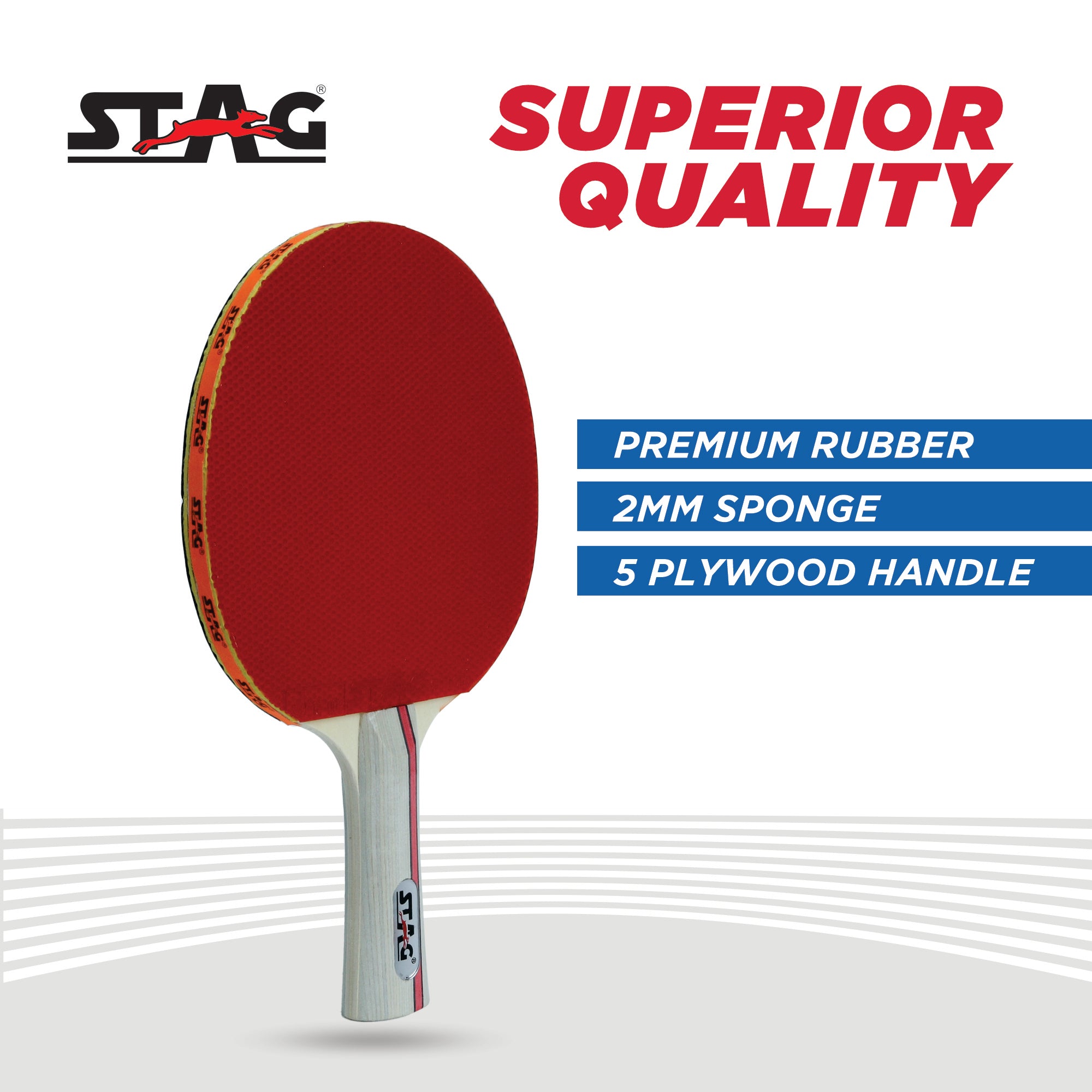 STAG Official Advanced Series Table Tennis (T.T) Racquet