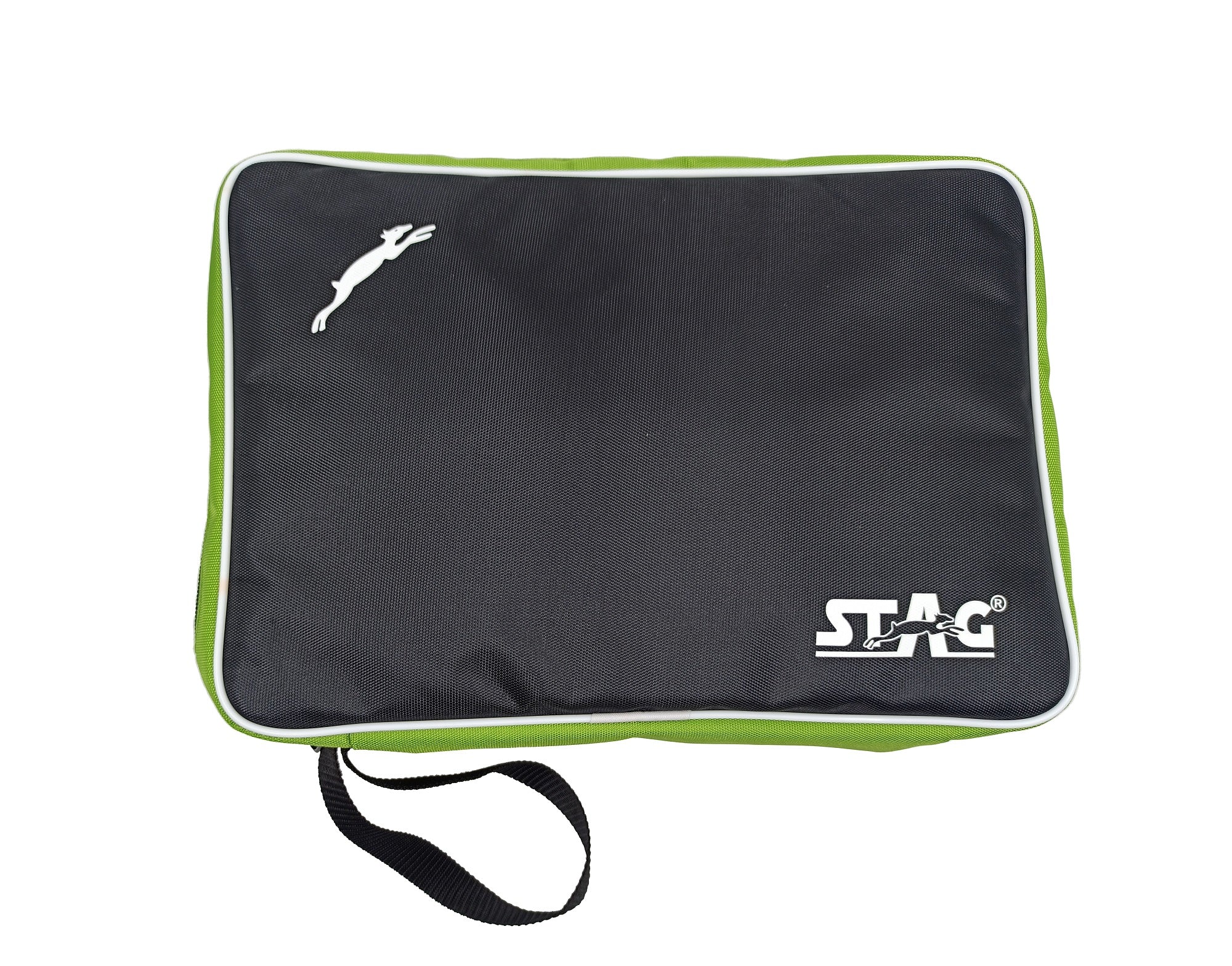 Stag DOUBLE CHAIN DELUXE RACKET CASE WITH POCKET FOR ACCESSORIES (ONLY CASE)